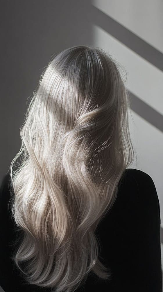 Platinum cool blonde